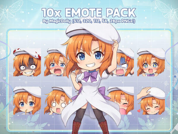 Rena Ryuugu Emote Pack