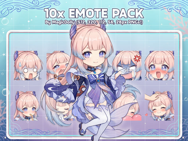 Sangonomiya Kokomi Emote Pack