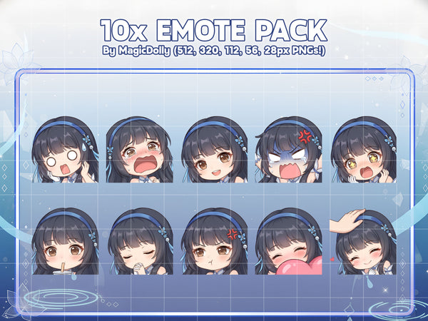Shi Emote Pack Hover