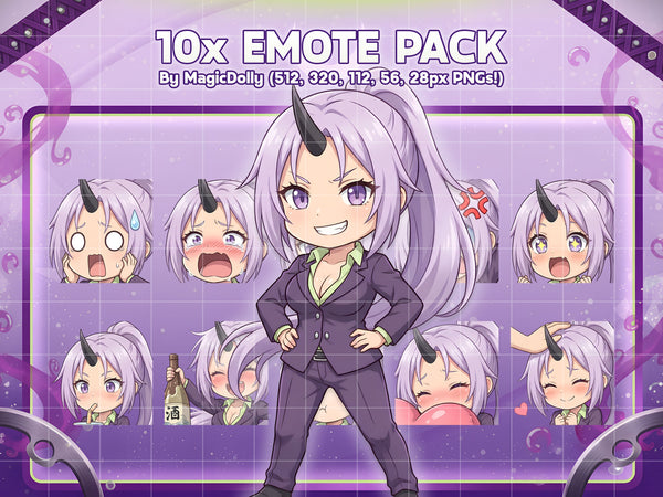 Shion Emote Pack
