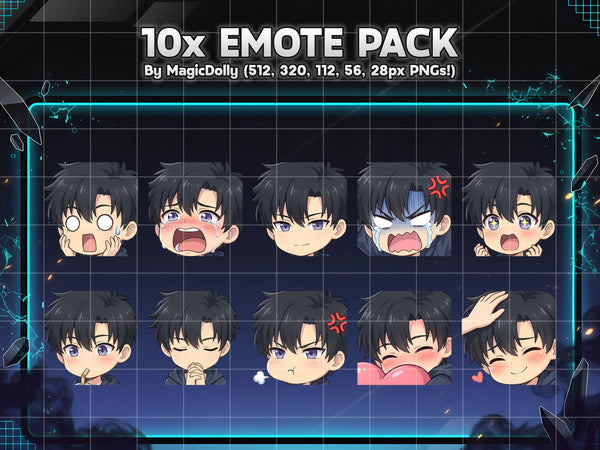 Sung Jinwoo Emote Pack Hover