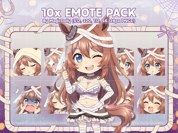Super Creek (Halloween) Emote Pack