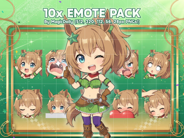 Taiki Shuttle Emote Pack
