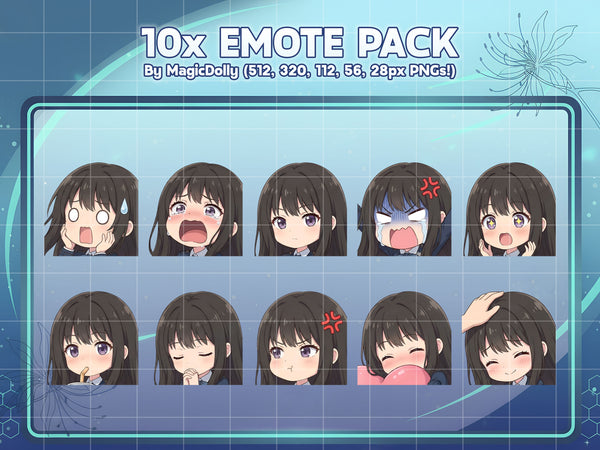 Takina Inoue Emote Pack Hover