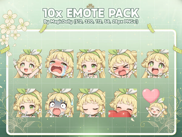 Verina Emote Pack Hover