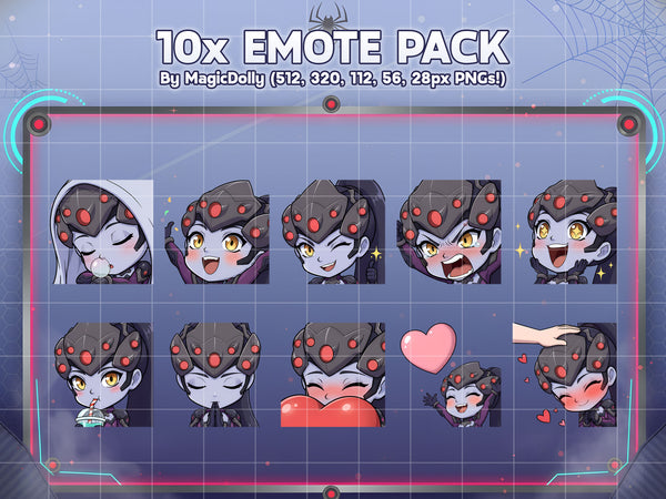 Widowmaker Emote Pack Hover