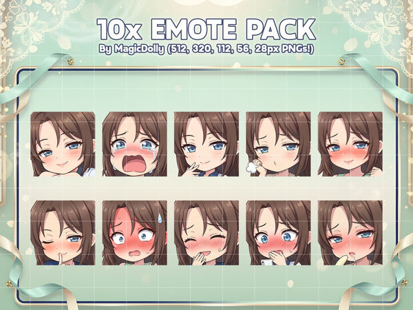 Yurina Okinaka (H) Emote Pack Hover