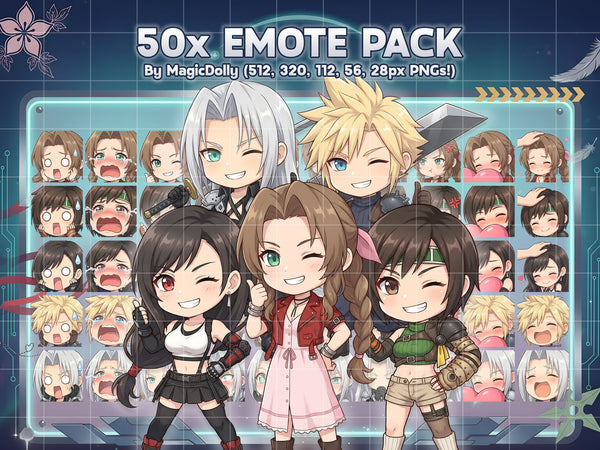 Final Fantasy VII Emote Bundle