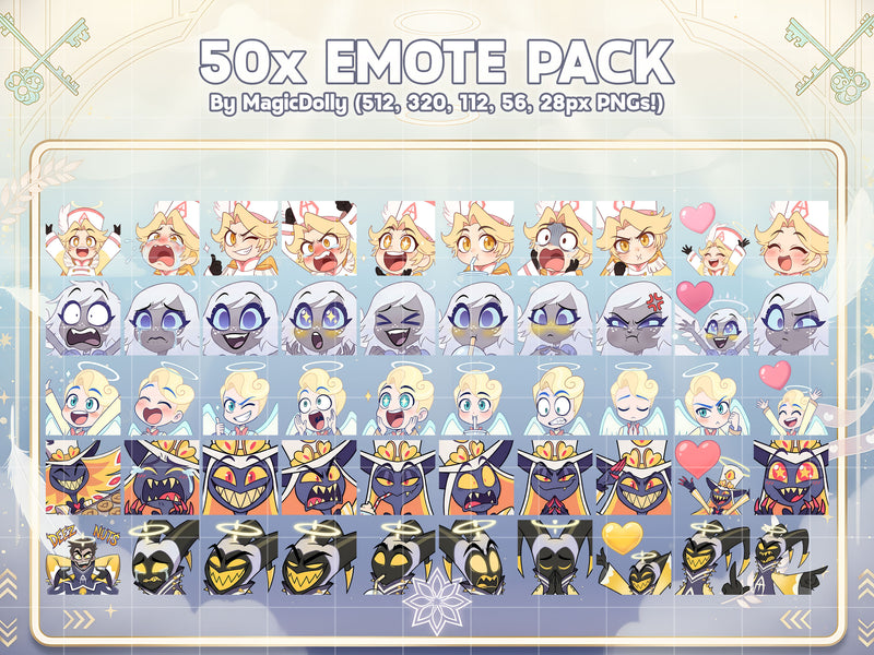 Hazbin Hotel Emote Bundle 2 Hover