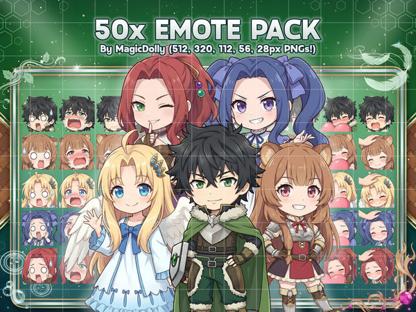 Shield Hero Emote Bundle