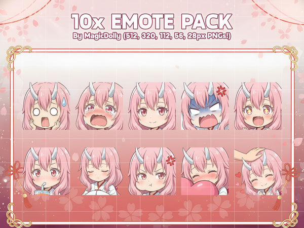 Shuna Emote Pack Hover