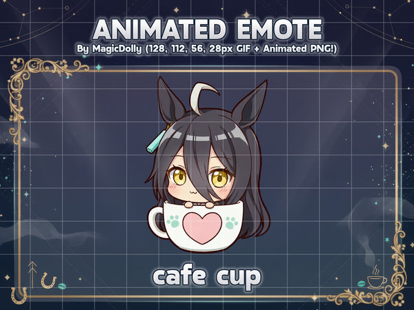 Manhattan Cafe Cup Animated Emote