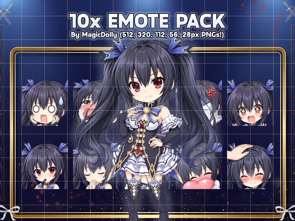 Noire Emote Pack