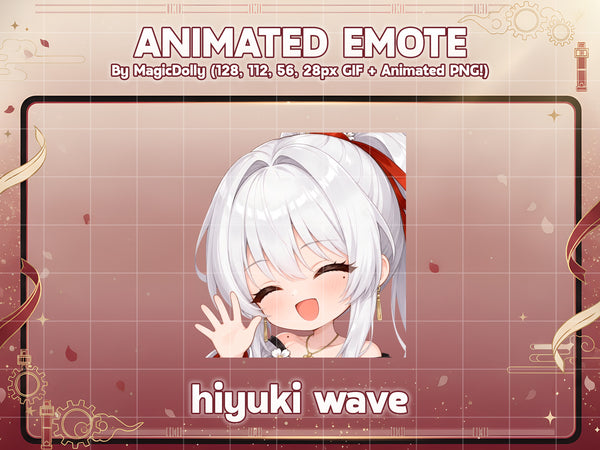 Hiyuki Wave Animated Emote