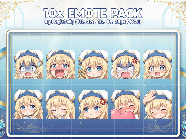 Priestess Emote Pack Hover