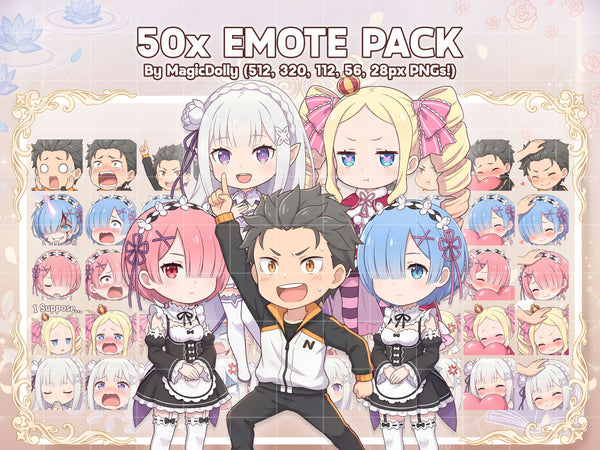 Re:Zero Emote Bundle