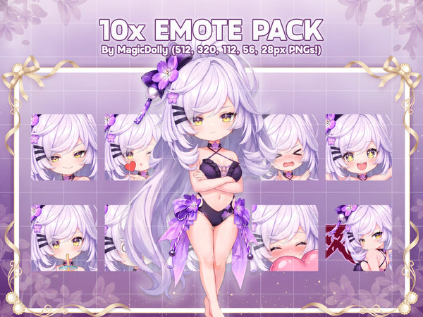 Zankou (Swimsuit) Emote Pack