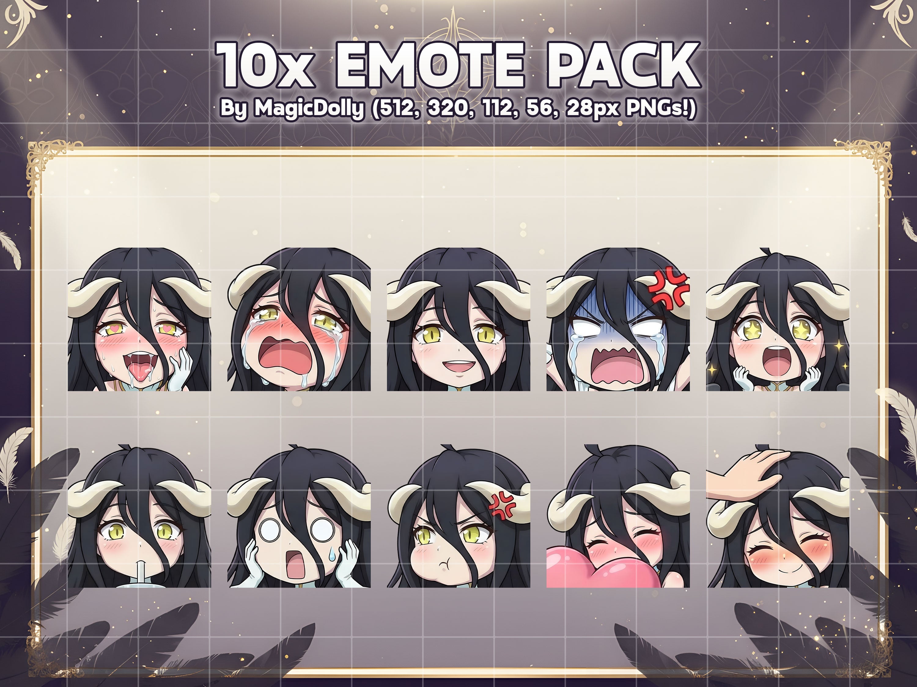 Albedo Emote Pack