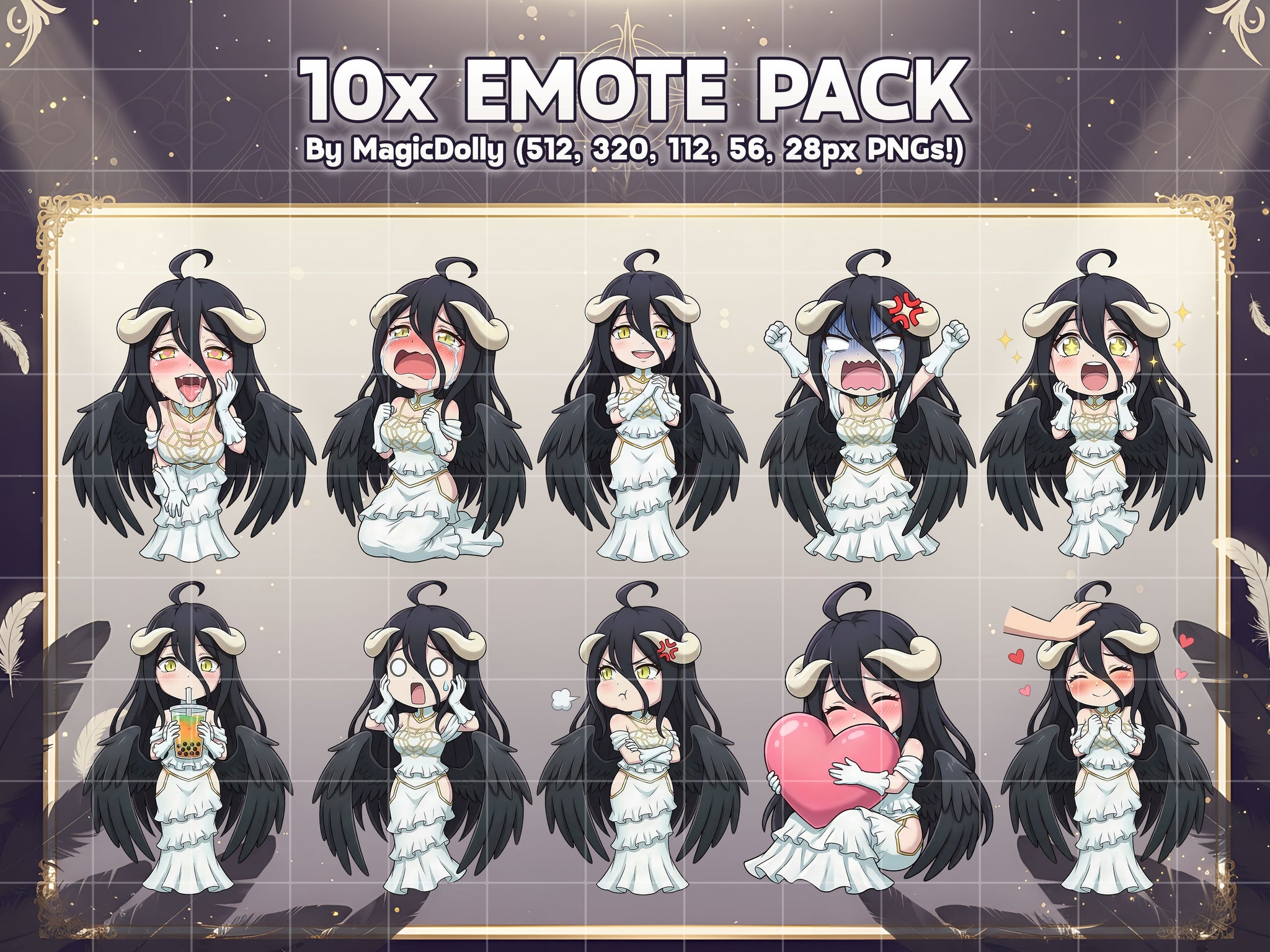Albedo Emote Pack