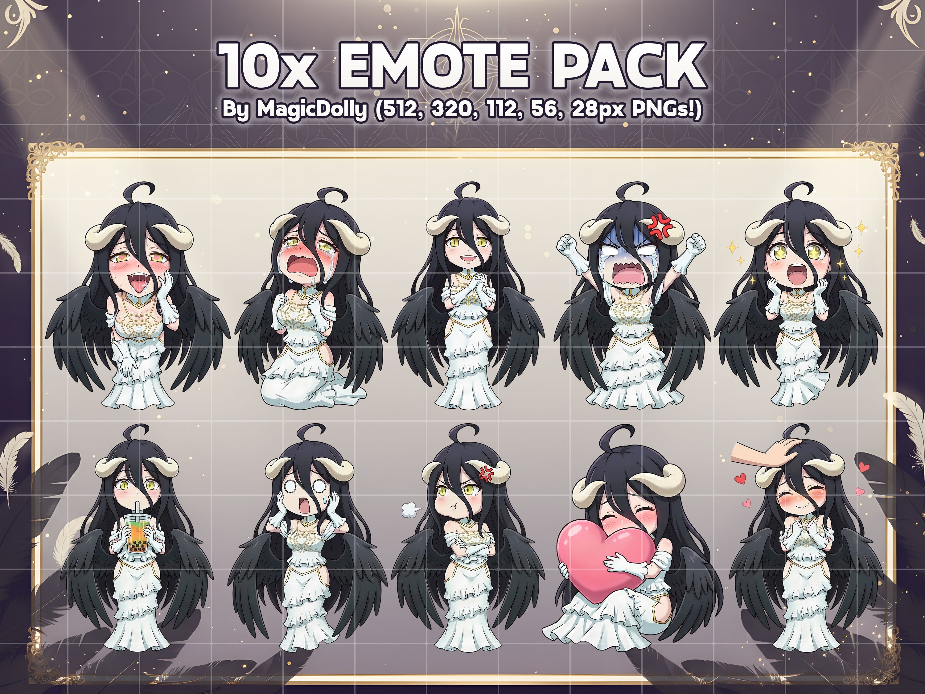 Albedo Emote Pack
