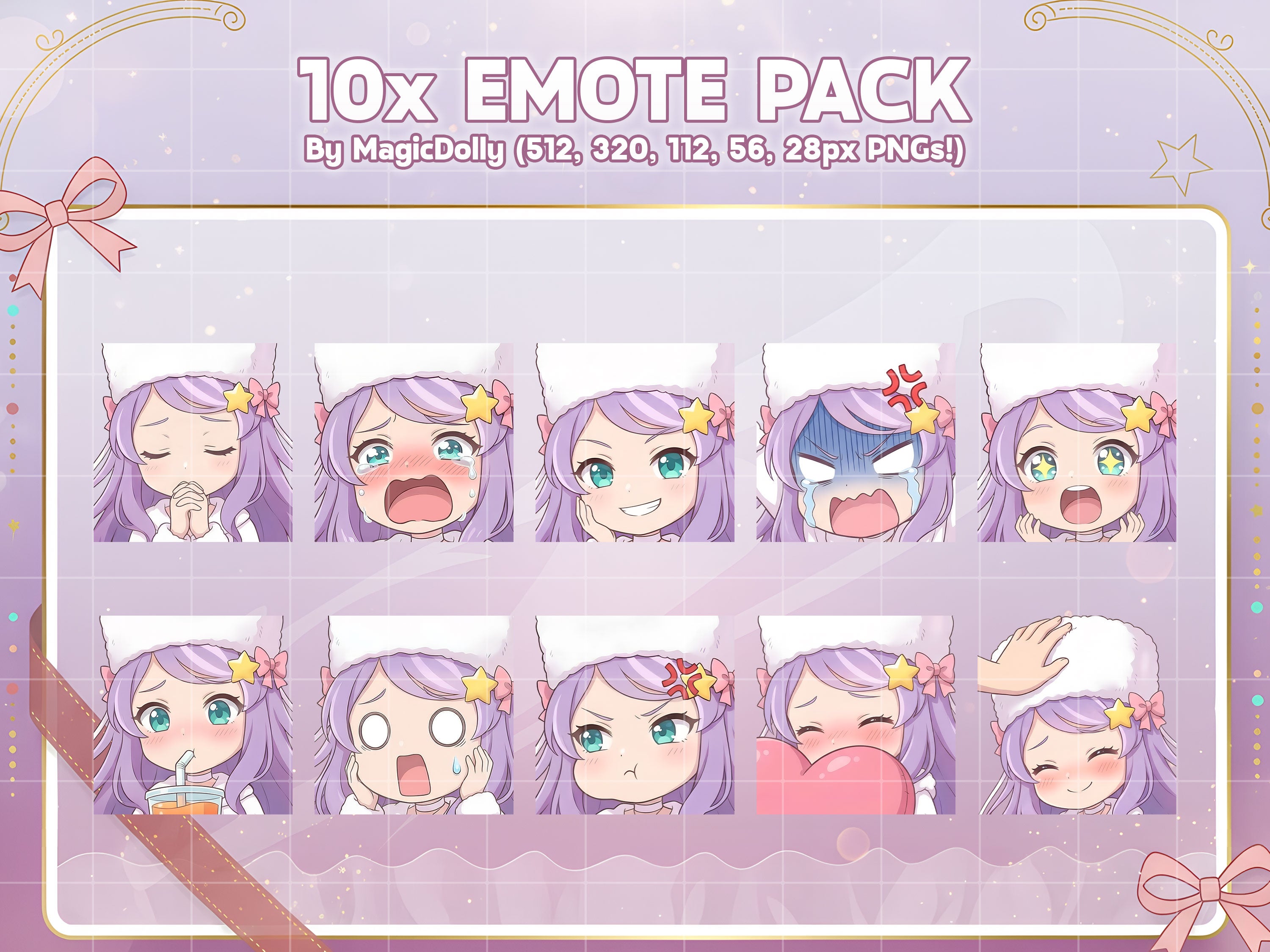 Anastasia Hoshin Emote Pack