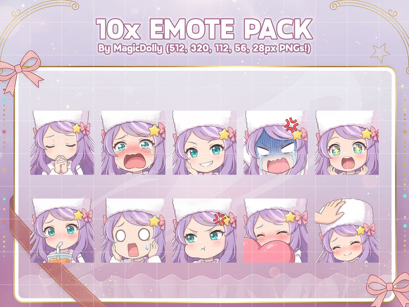 Anastasia Hoshin Emote Pack