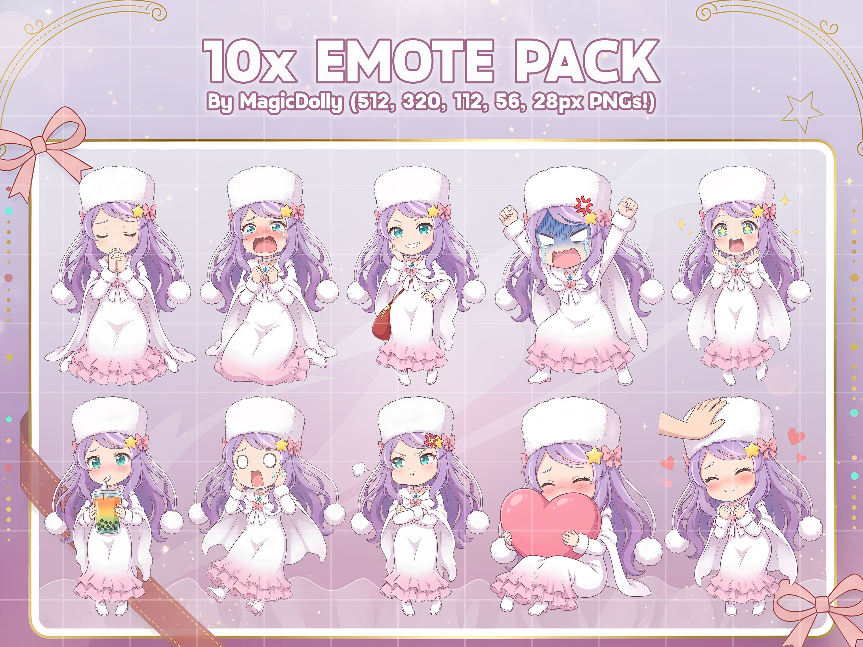 Anastasia Hoshin Emote Pack