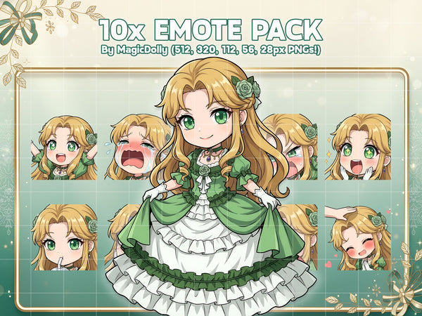 Audrey Hall Emote Pack