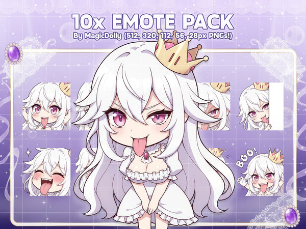 Boosette Emote Pack