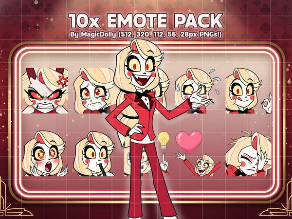 Charlie Morningstar Emote Pack