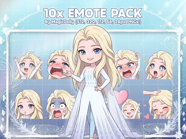 Elsa (Frozen 2) Emote Pack