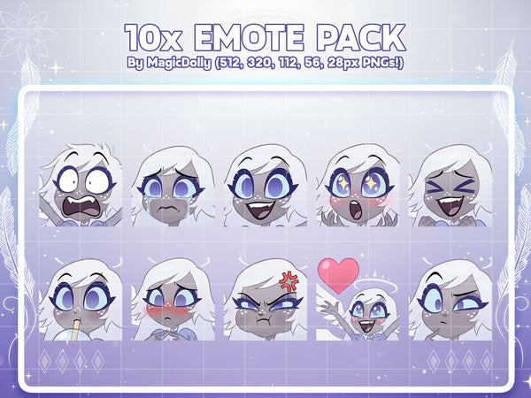 Emily Emote Pack Hover