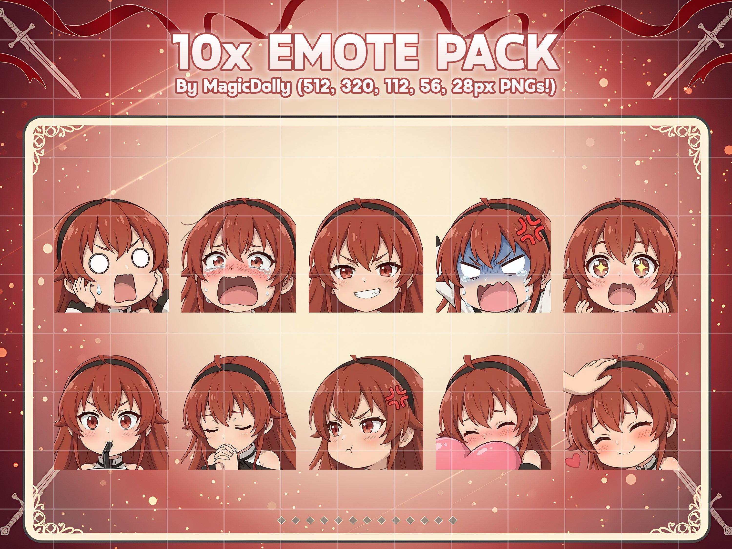 Eris Greyrat Emote Pack
