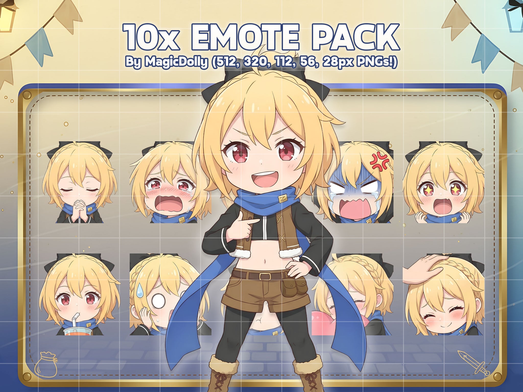 Felt Emote Pack