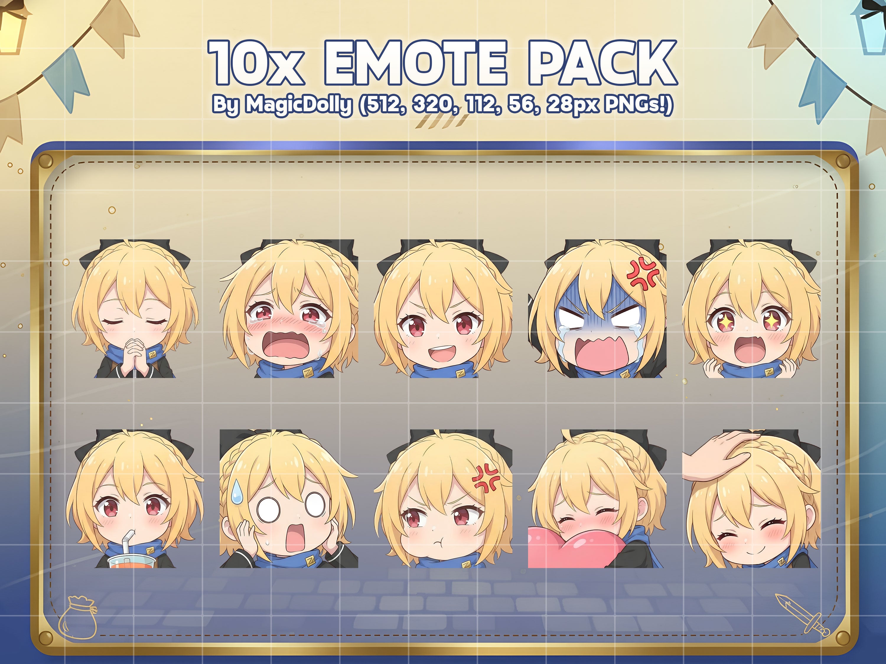 Felt Emote Pack