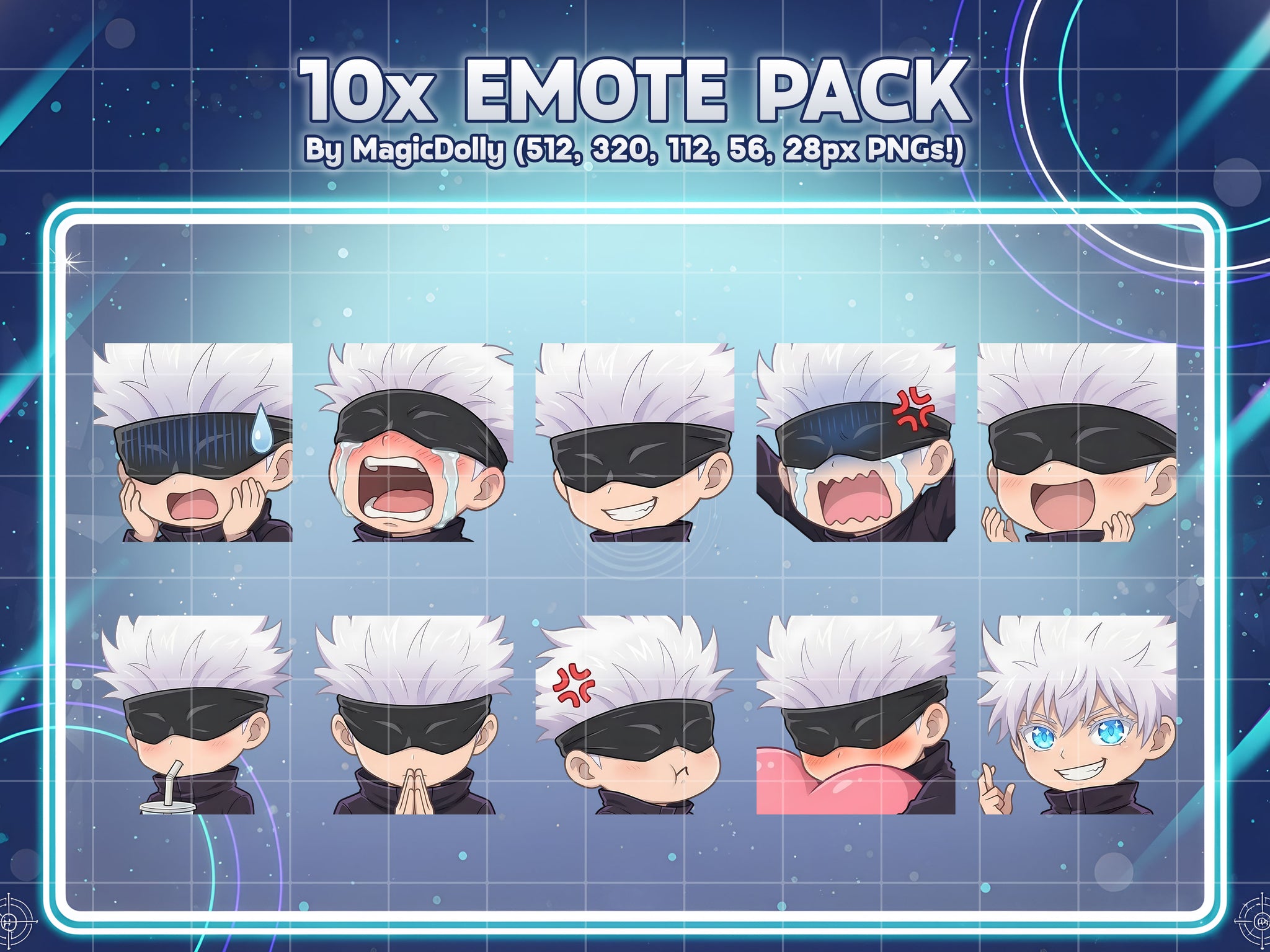 Satoru Gojo Emote Pack