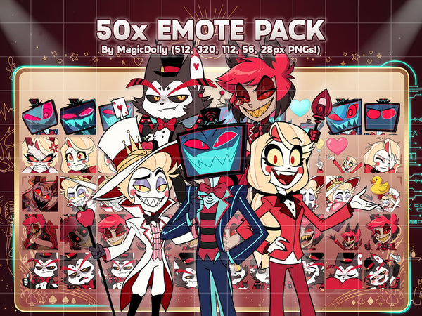 Hazbin Hotel Emote Bundle 1