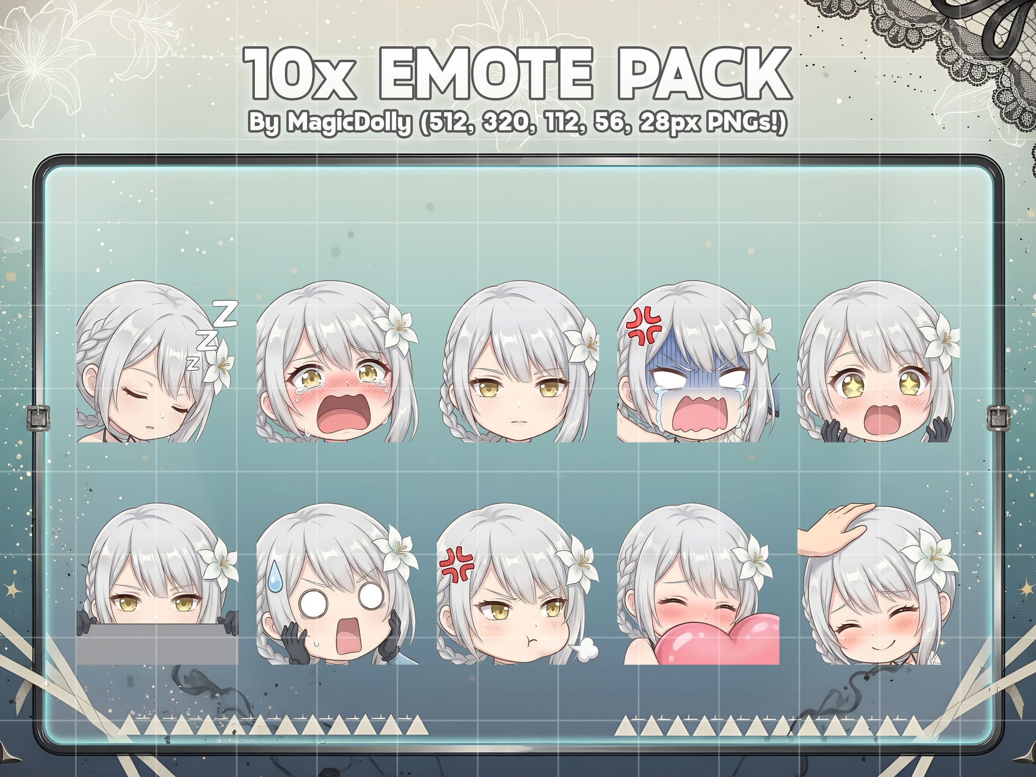 Kainé Emote Pack