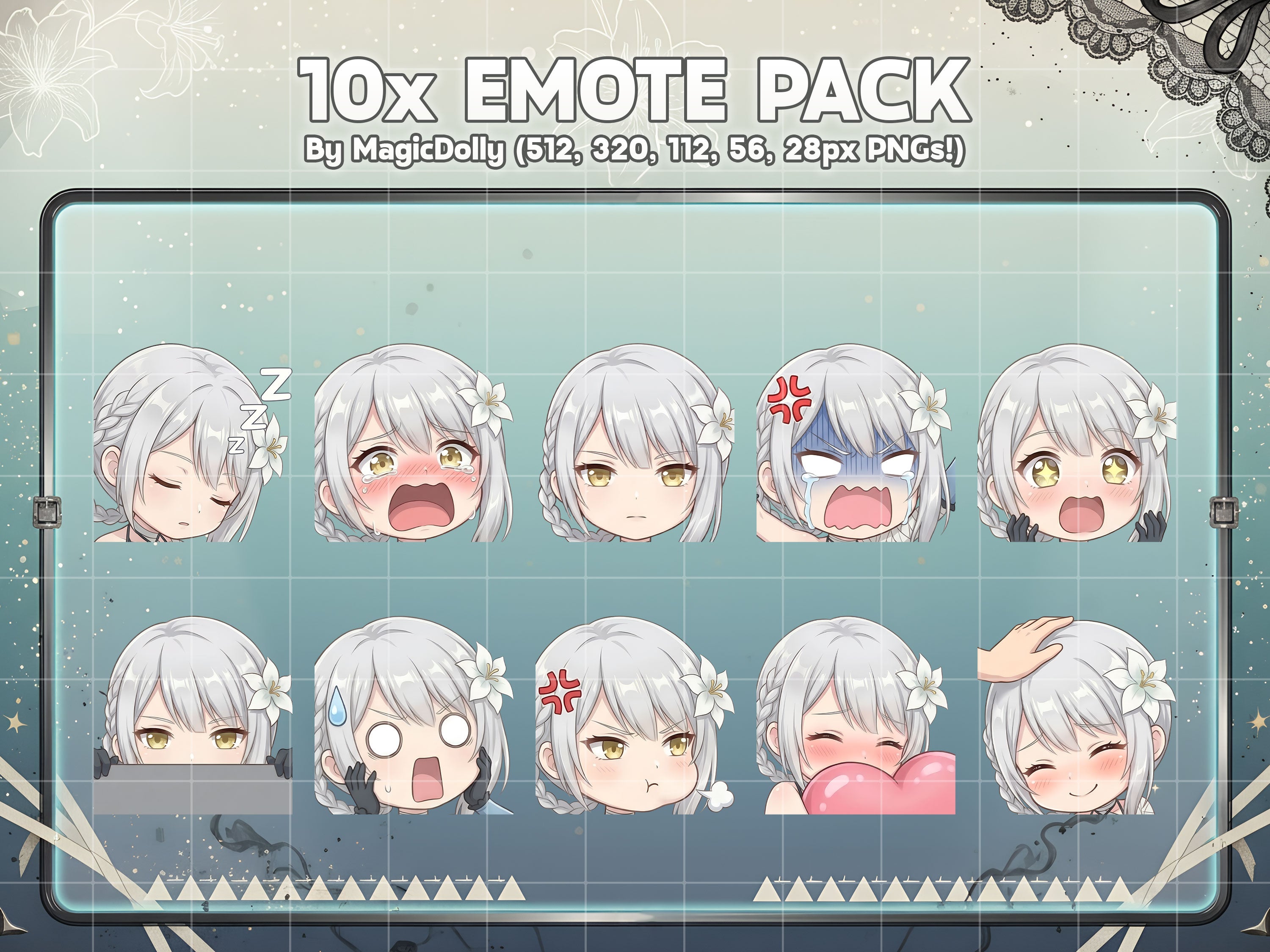 Kainé Emote Pack