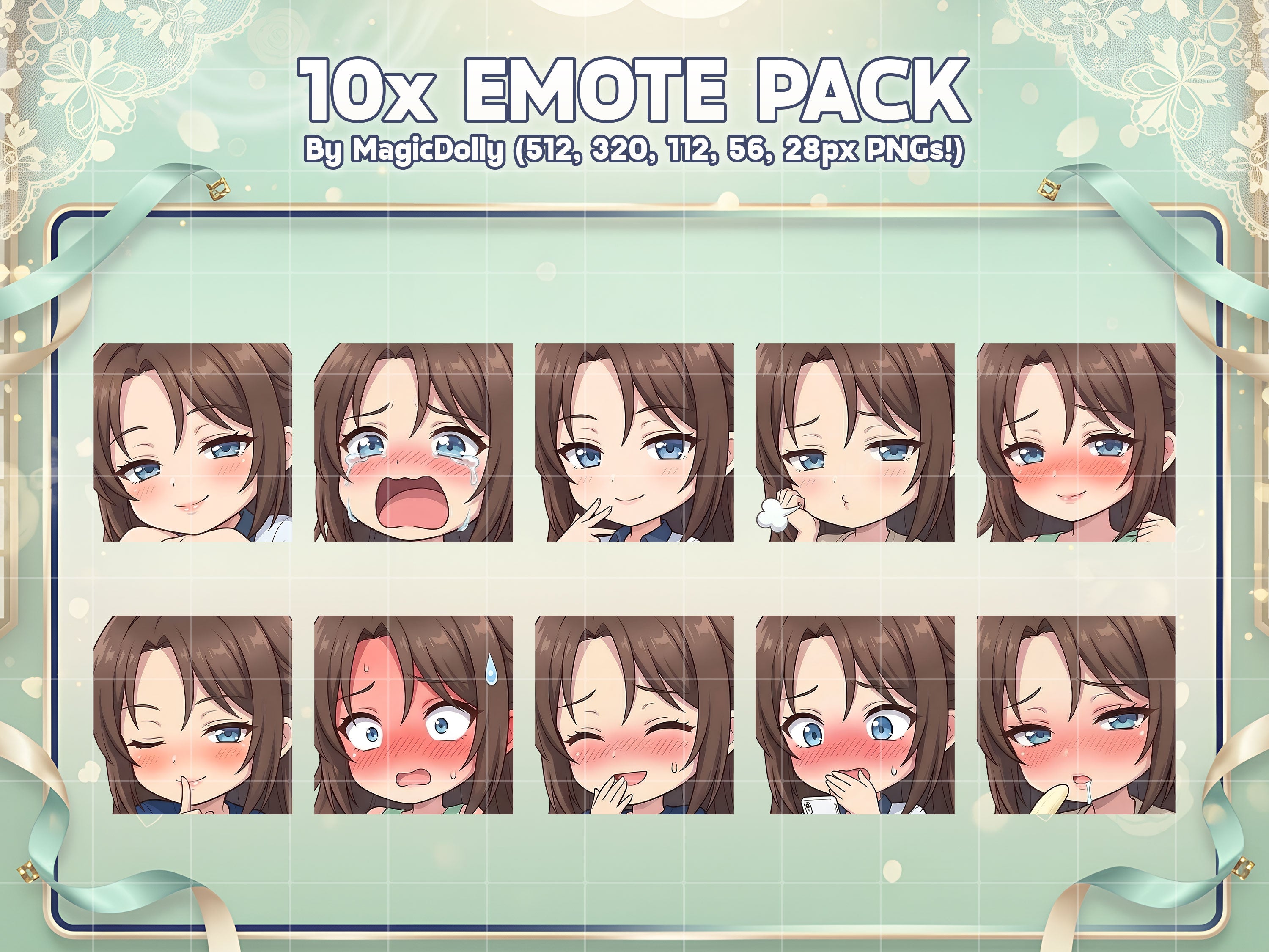 Yurina Okinaka (H) Emote Pack