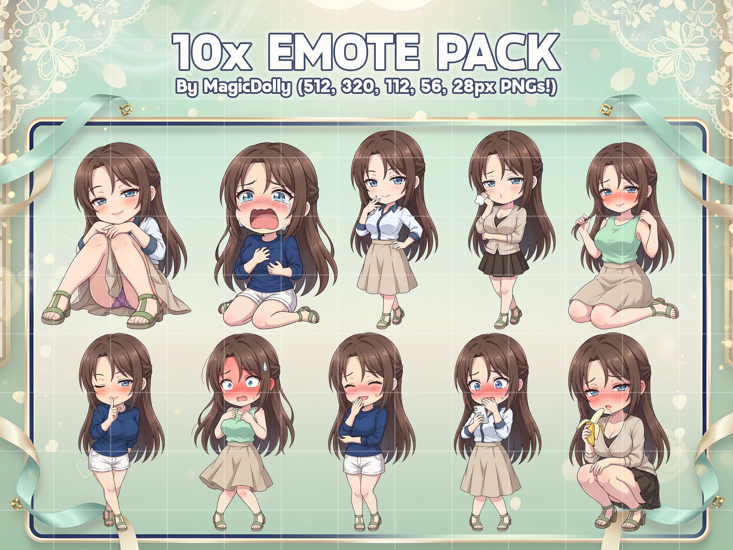 Yurina Okinaka (H) Emote Pack