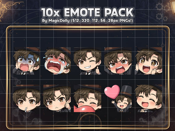 Klein Moretti Emote Pack Hover