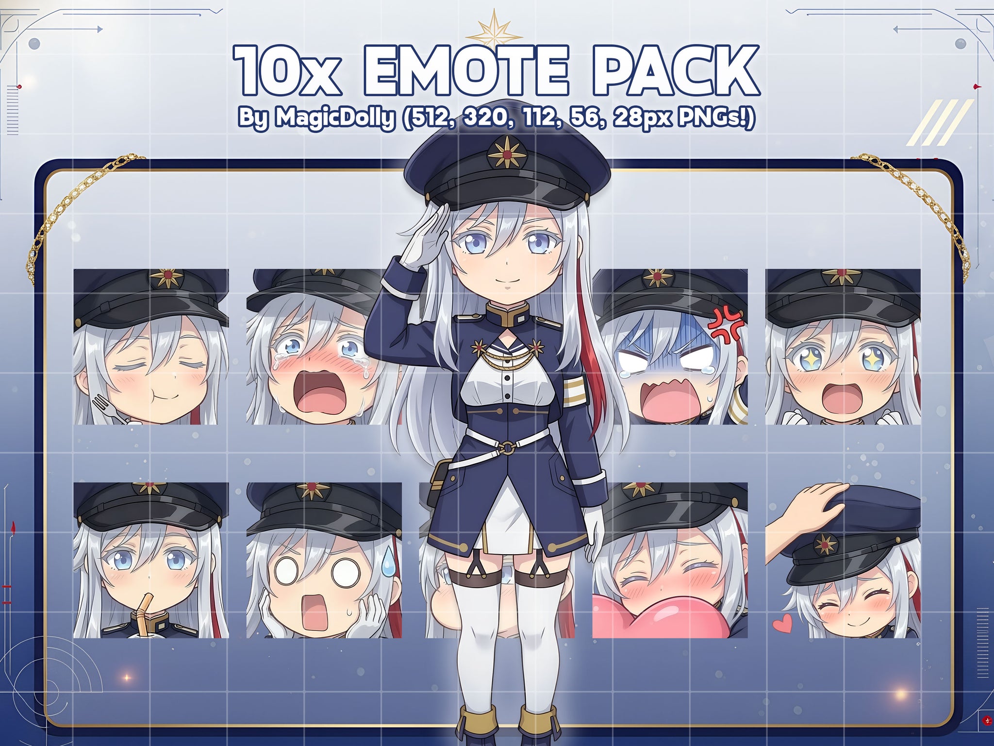 Lena Emote Pack