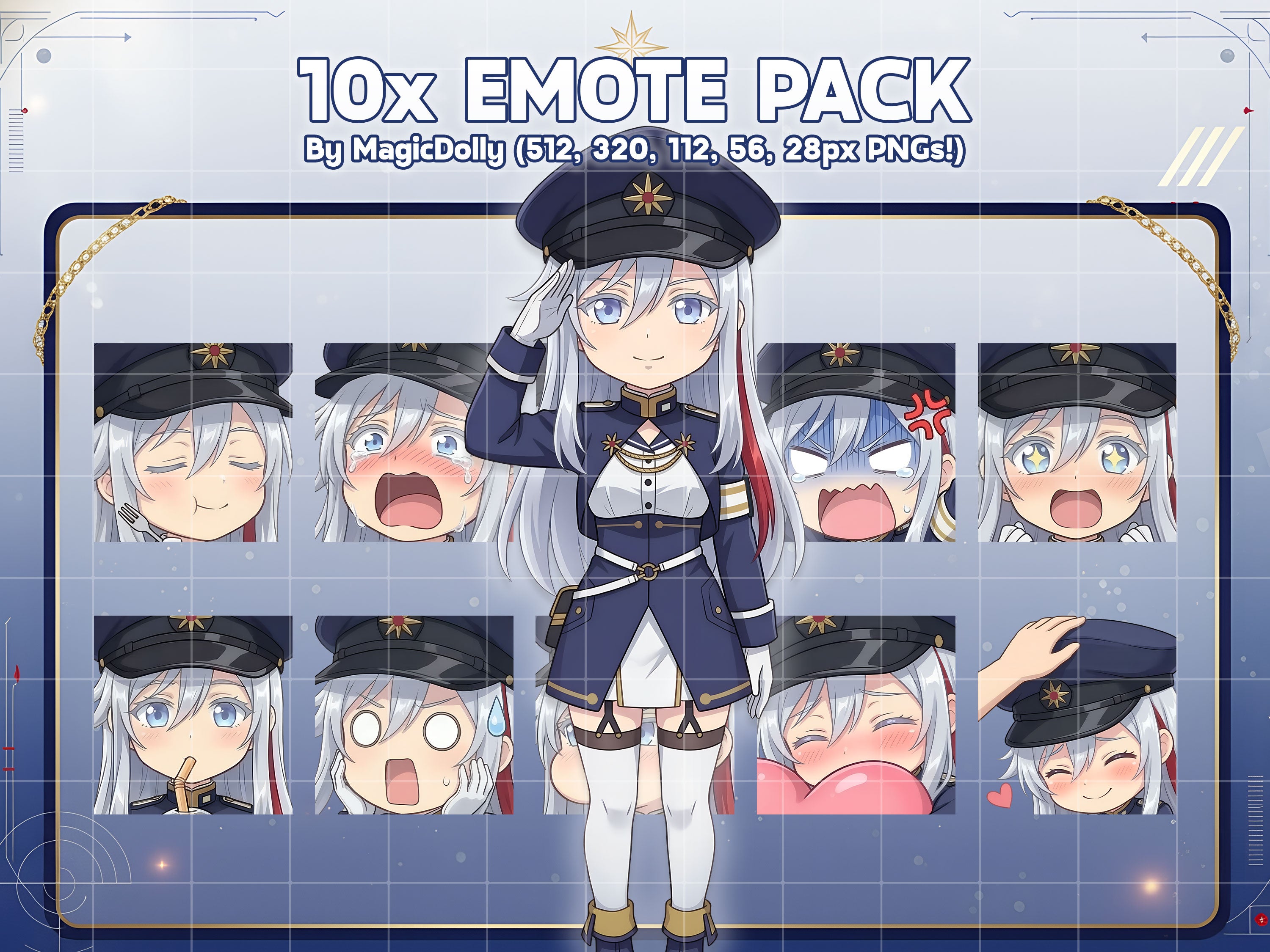 Lena Emote Pack