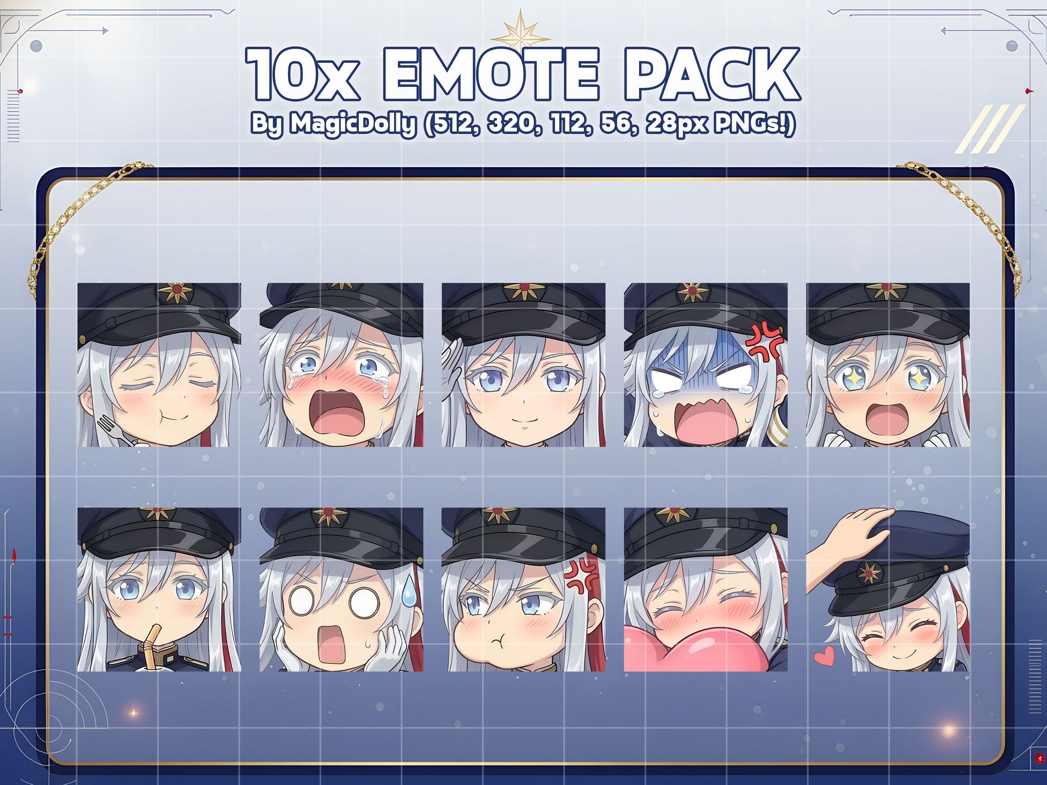 Lena Emote Pack
