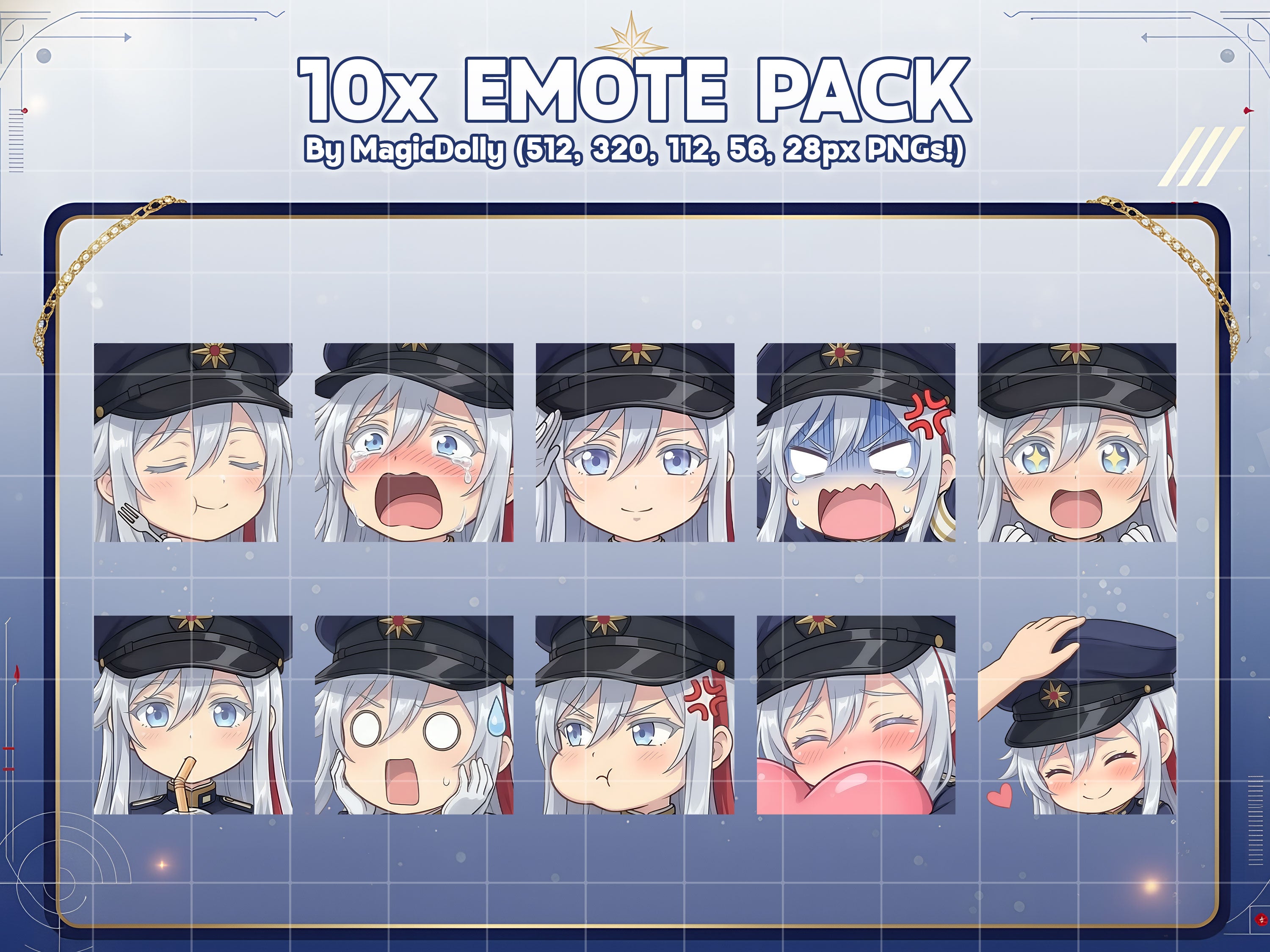 Lena Emote Pack