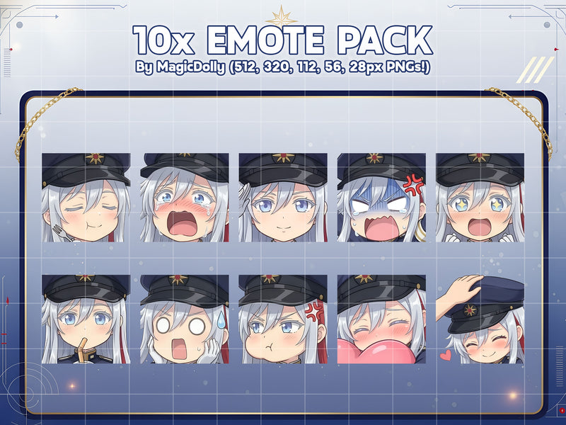 Lena Emote Pack