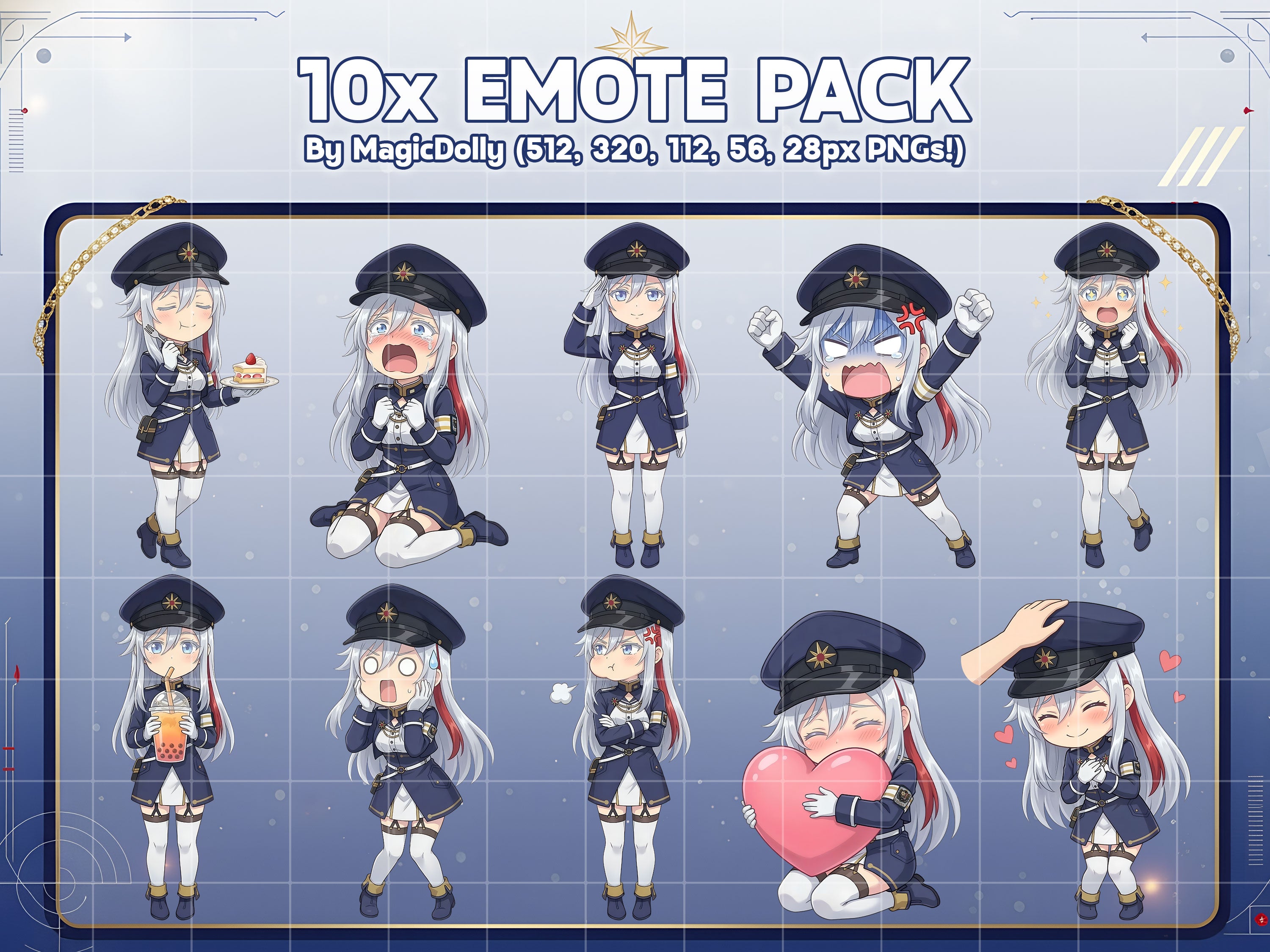 Lena Emote Pack