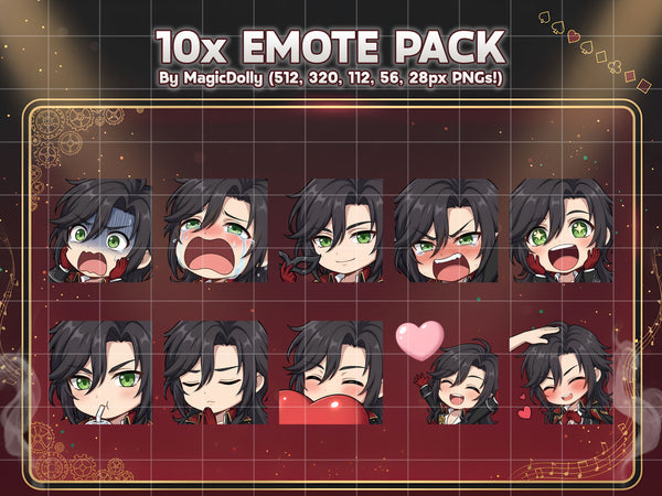 Leonard Mitchell Emote Pack Hover