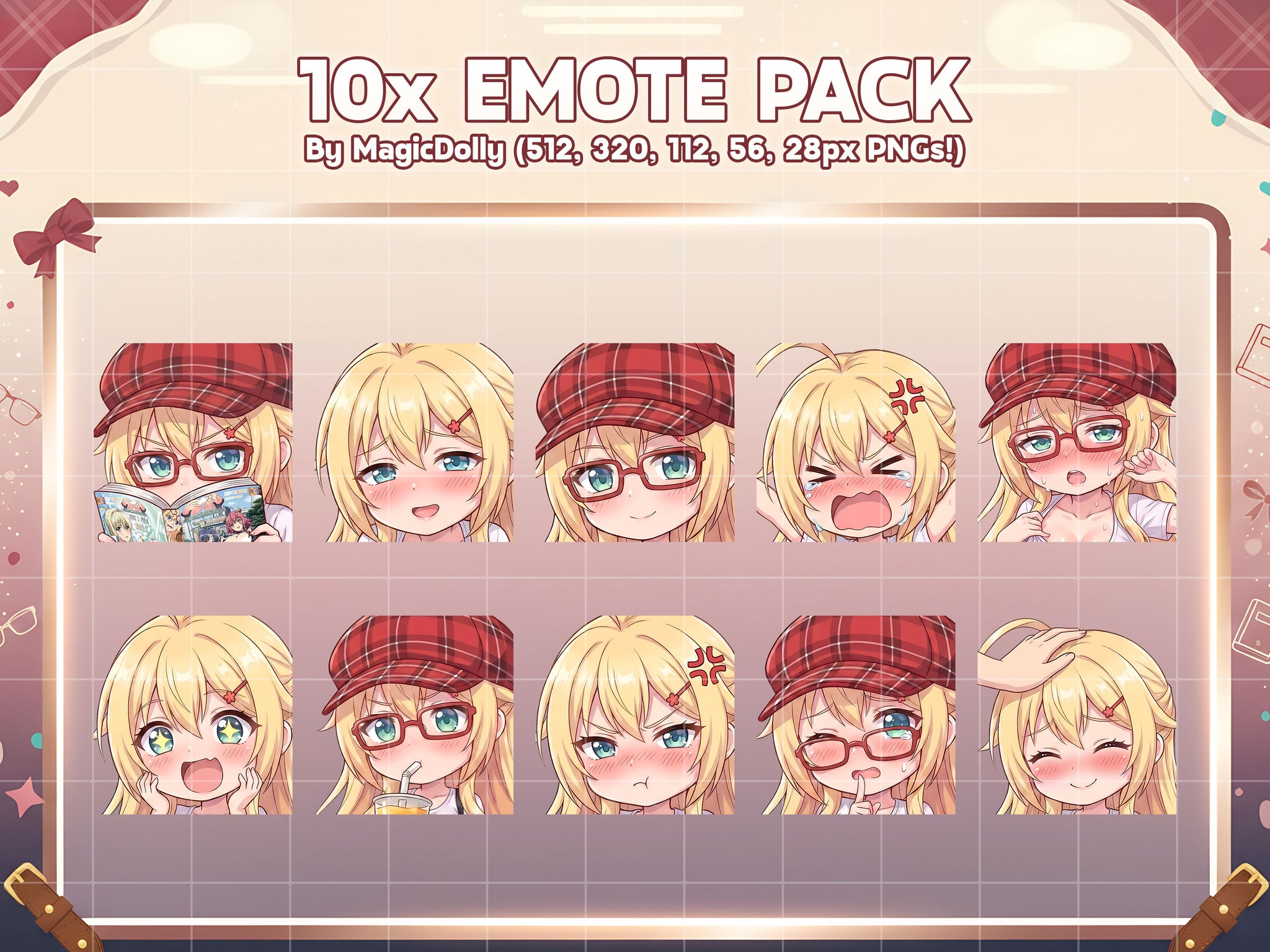 Otona Mitsuki Emote Pack